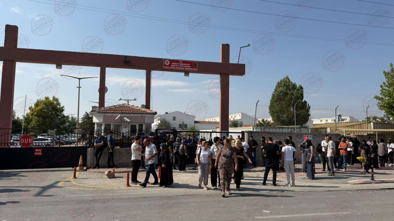 Konya’da cezaevi önünde bekleyiş sürüyor! “İsyan çıktı” iddiası yalanlandı 9
